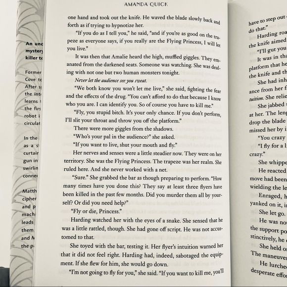 BOOK, “Tight Rope”, Amanda Quick, 309 pages, Novel Fiction Romance Myste… - Picture 7 of 10